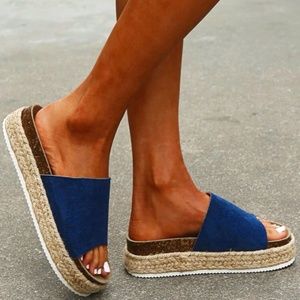 Denim Espadrilles